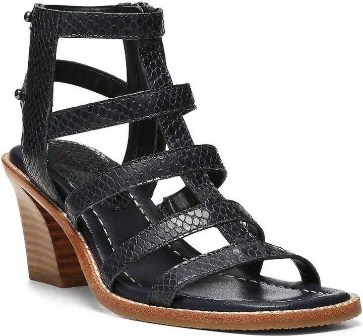 Women's Jenessa Heeled Sandals In Navy