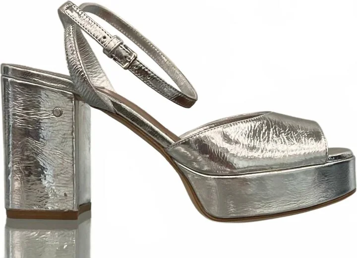 Women's Jenna Platform Sandal In Silver