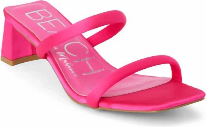 Women's Jerry Slide Sandals In Hot Pink