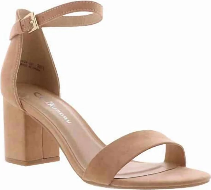 Women's Jesse Suede Sandal In Be