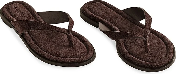 Women's Jessie Suede Sandals - Espresso - Size 5.5 - Image 2