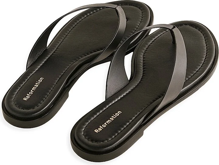 Women's Jessie Thong Sandal - Black - Size 6 - Image 3