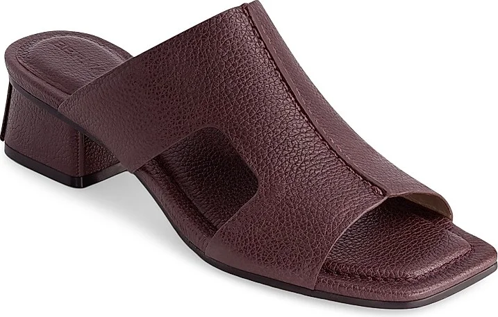 Women's Jewel Low Heel Sandals - Aubergine - Size 6 - Image 2