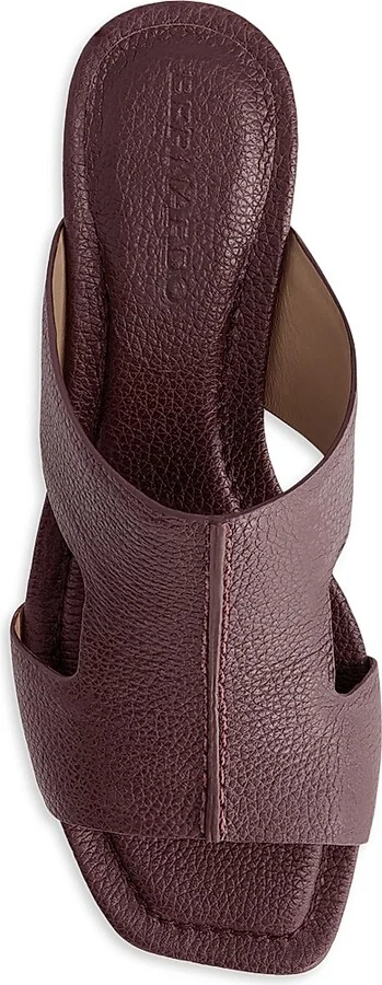 Women's Jewel Low Heel Sandals - Aubergine - Size 6 - Image 3