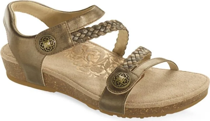 Women's Jillian Sandals In Bronze