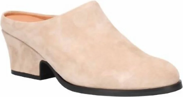 Women's Jiya Clog In Taupe Suede