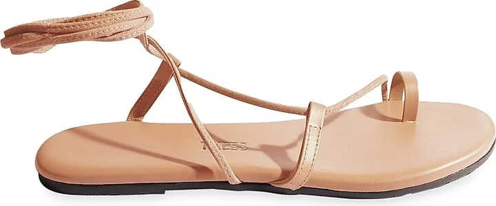 Women's Jo Suede Ankle-Tie Sandals - Blink - Size 5 - Image 10