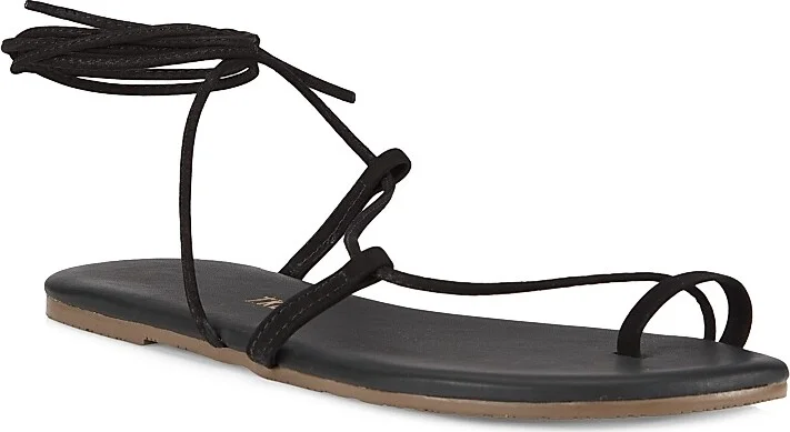 Women's Jo Suede Ankle-Tie Sandals - Blink - Size 5 - Image 11