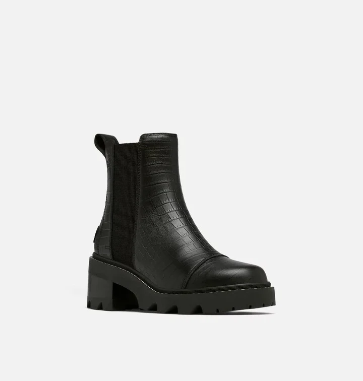 Women's Joan Now Chelsea Boots In Black/tawny Buff