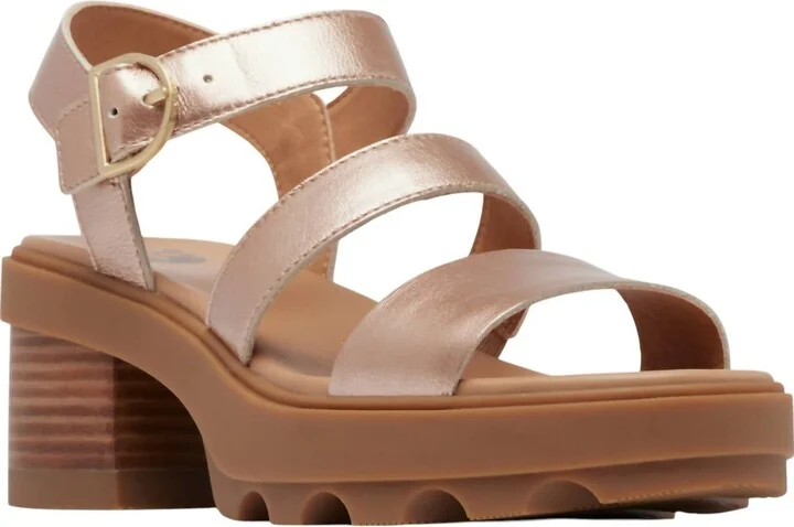 Women's Joanie Ankle Sandals In Warm Gold