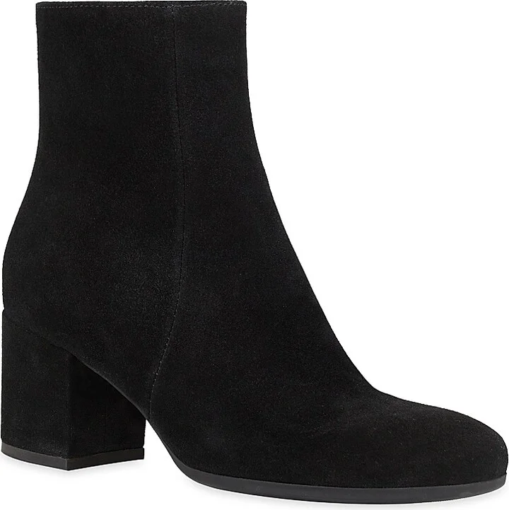 Women's Joanie Suede Booties - Black - Size 5 - Image 2