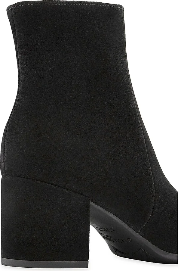 Women's Joanie Suede Booties - Black - Size 5 - Image 3