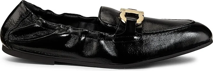 Women's Jodie Leather Loafers - Nero - Size 9
