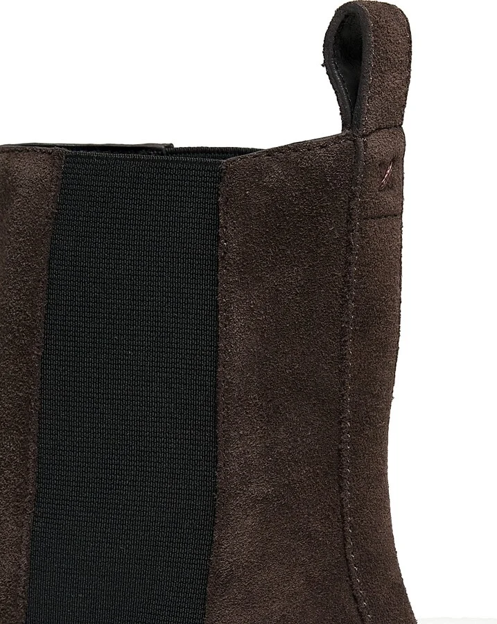 Women's Joni Suede Chelsea Boots - Dark Espresso Suede - Size 5 - Image 5