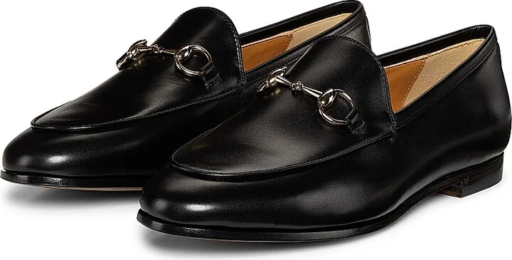 Women's Jordaan Horsebit Leather Loafers - Black - Size 11 - Image 2
