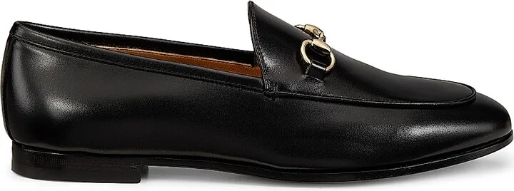 Women's Jordaan Horsebit Leather Loafers - Black - Size 11