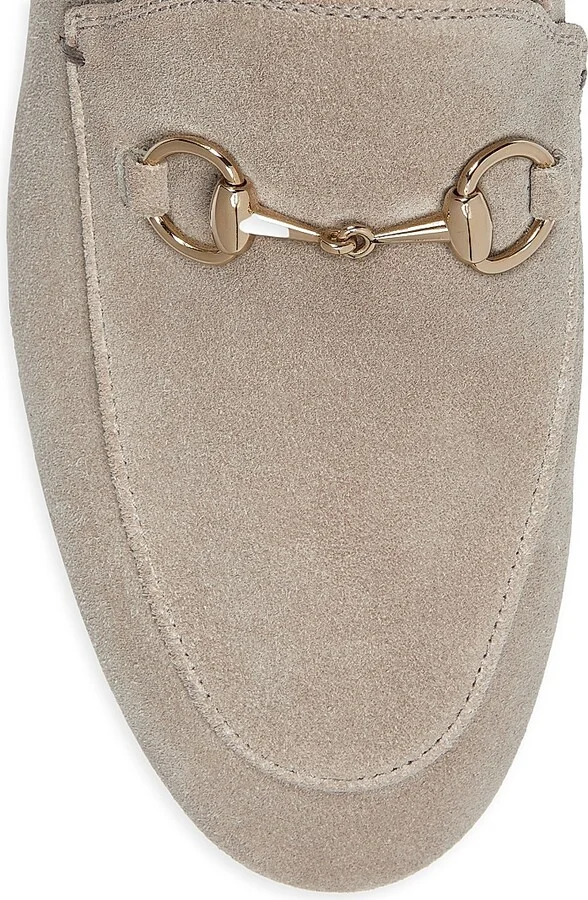 Women's Jordaan Horsebit Suede Loafers - New Fango - Size 6 - Image 4