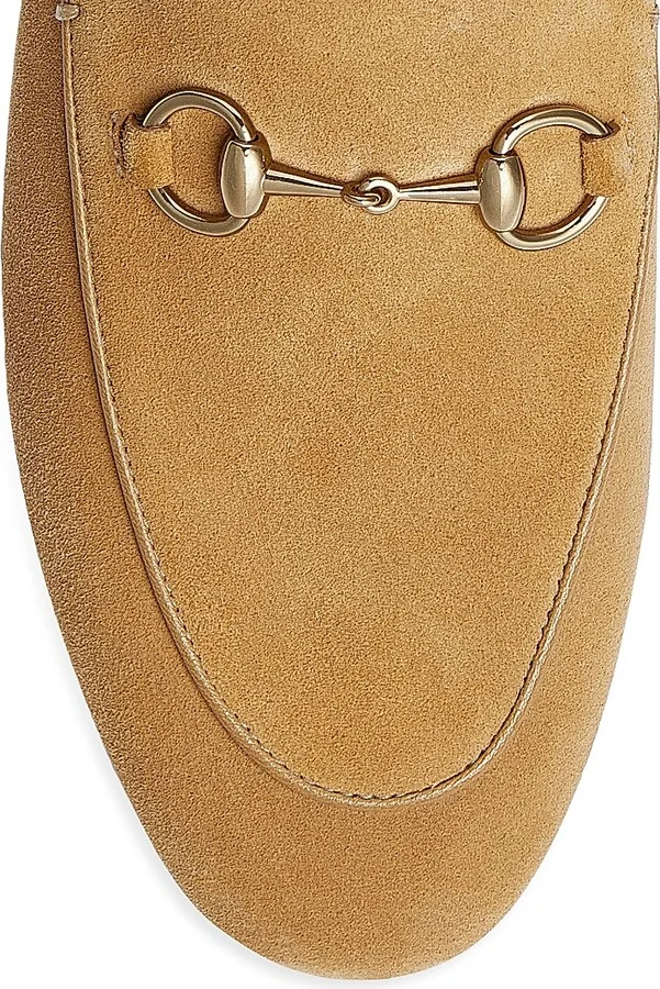 Women's Jordaan Horsebit Suede Loafers - Safari Camel - Size 6 - Image 5