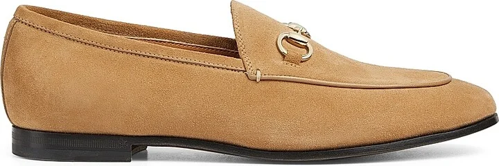 Women's Jordaan Horsebit Suede Loafers - Safari Camel - Size 6