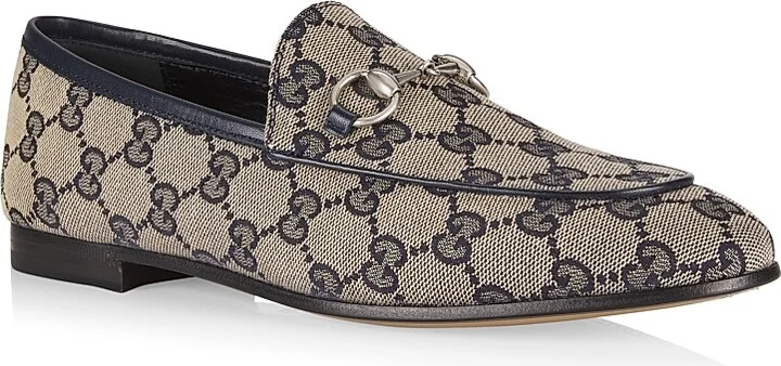 Women's Jordan GG Monogram Horsebit Loafers - Beige - Size 5 - Image 2