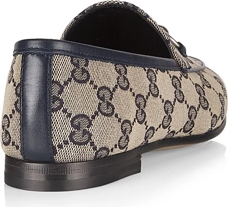 Women's Jordan GG Monogram Horsebit Loafers - Beige - Size 5 - Image 3