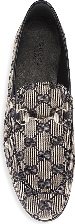 Women's Jordan GG Monogram Horsebit Loafers - Beige - Size 5 - Image 5