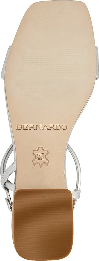 Women's Josei Low Heel Sandals - Silver - Size 6 - Image 4