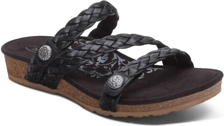 Women's Josie Braided Slide In Black