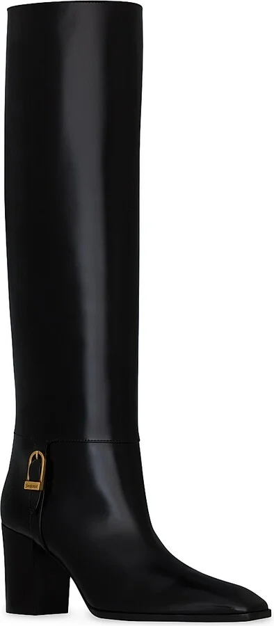 Women's Julia Boots in Smooth Leather - Black - Size 5 - Image 2