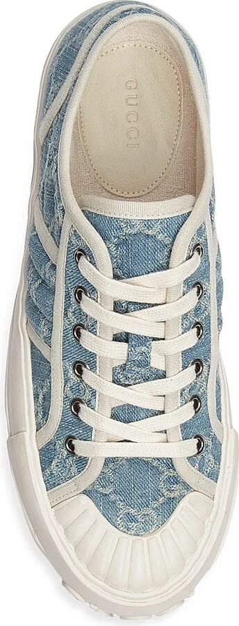 Women's Julia GG Platform Sneakers - Turquoise - Size 6 - Image 3