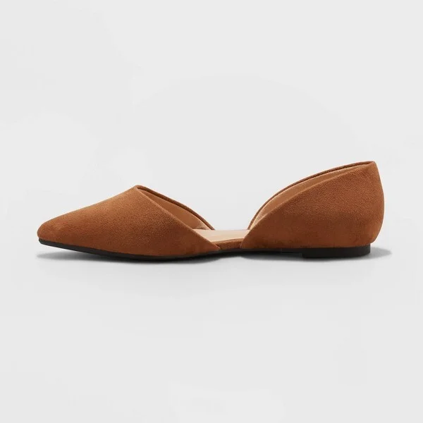 Women's Julie Ballet Flats with Memory Foam Insole - A New Day™ - Image 3