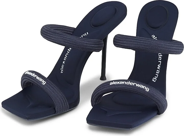 Women's Julie Tubular Logo Sandals - Black - Size 5 - Image 7