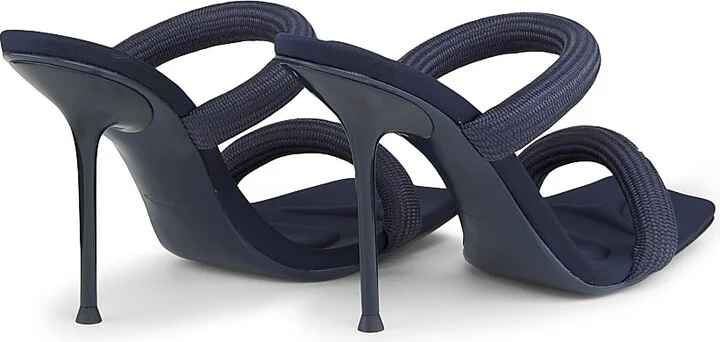 Women's Julie Tubular Logo Sandals - Black - Size 5 - Image 8
