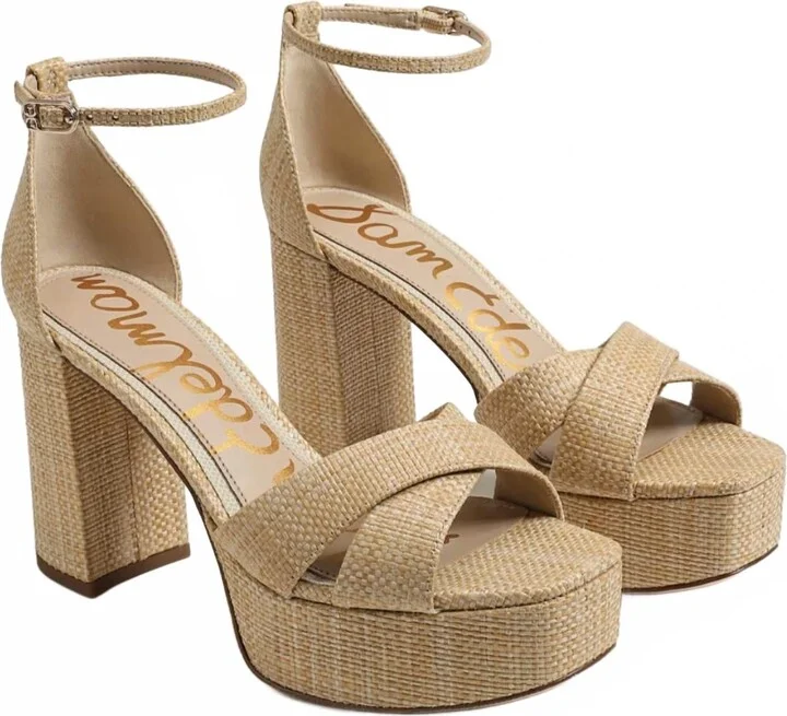 Women's Jullian Platform Heel In Beechwood Sand