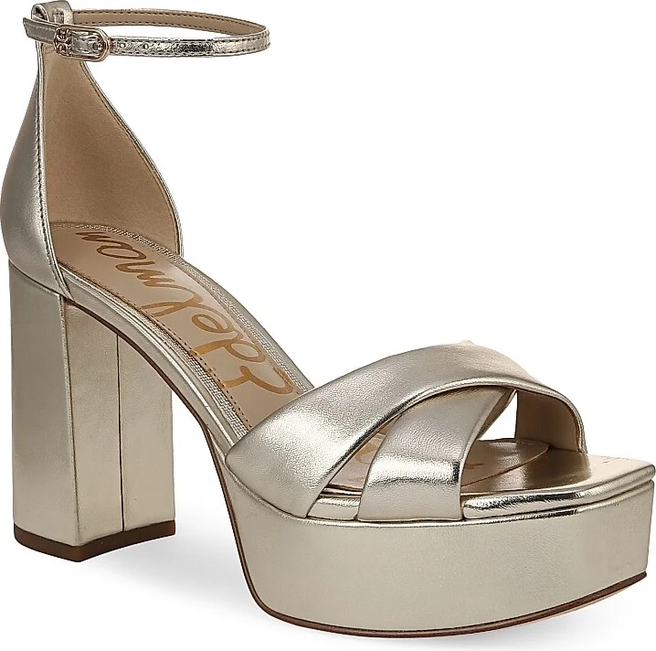Women's Jullian Strappy Leather Sandals - Jute - Size 5 - Image 2