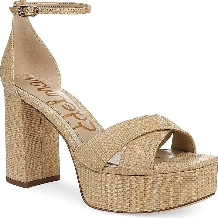 Women's Jullian Strappy Platform Sandals - Bleached Beechwood - Size 8.5 - Image 2