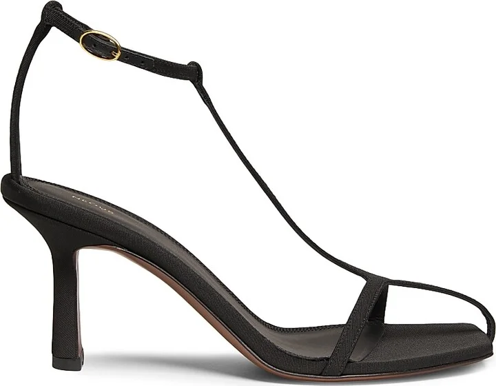 Women's Jumel 80MM Leather Sandals - Black - Size 6