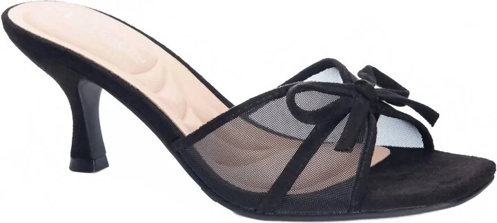 Women's Jump Up Dress Slide In Black