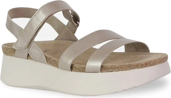 Women's Juniper Sandal In Taupe Metallic
