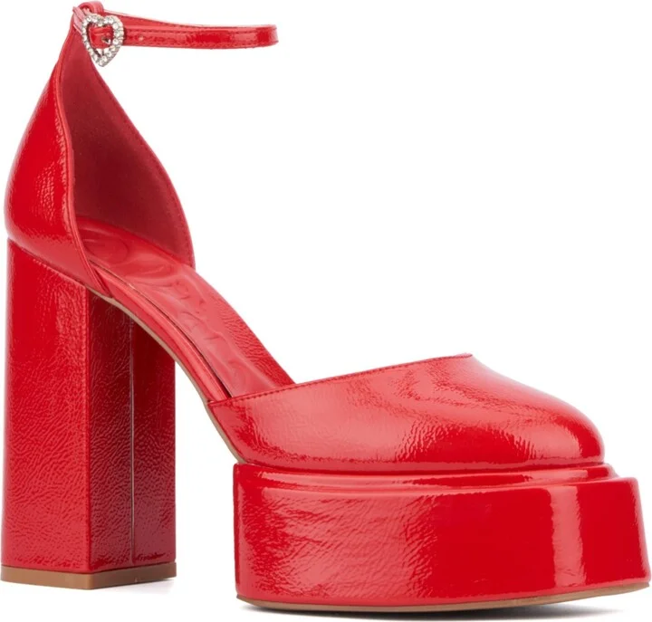 Women's Jupiter Ankle Strap Platform Heel