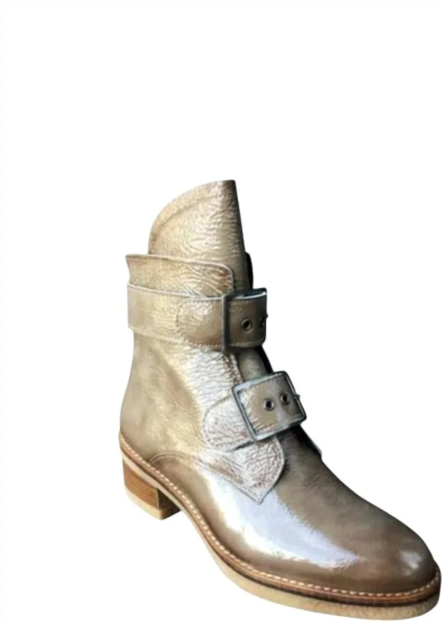Women's Justina Boot In New Gold