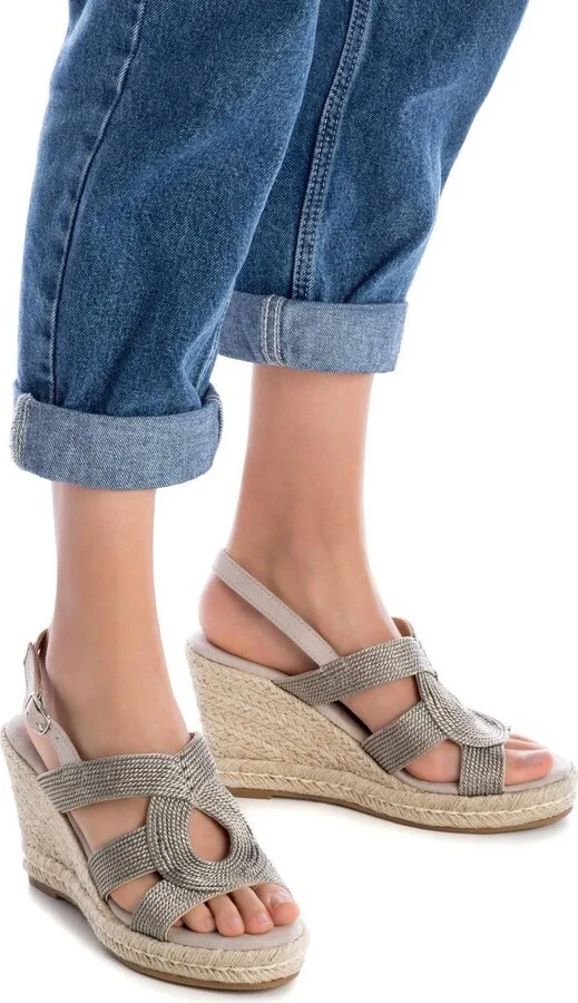 Women's Jute Wedge Sandals By Xti - Image 7