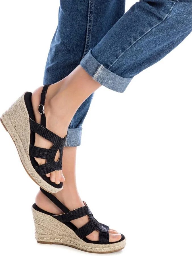 Women's Jute Wedge Sandals By Xti - Image 8