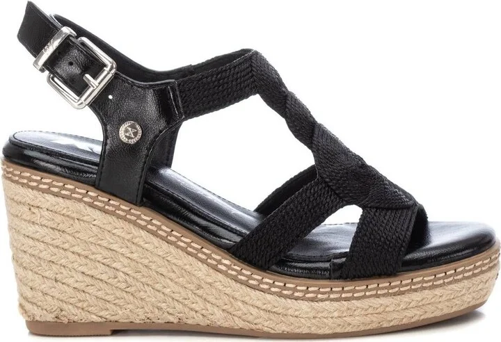 Women's Jute Wedge Sandals By XTI