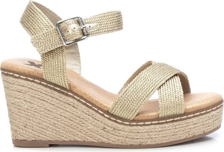 Women's Jute Wedge Sandals By XTI