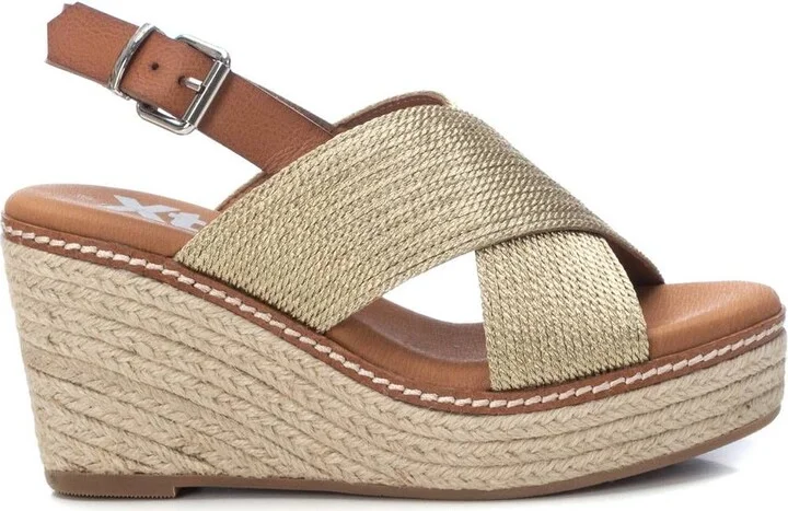 Women's Jute Wedge Sandals By XTI