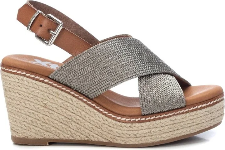 Women's Jute Wedge Sandals By XTI