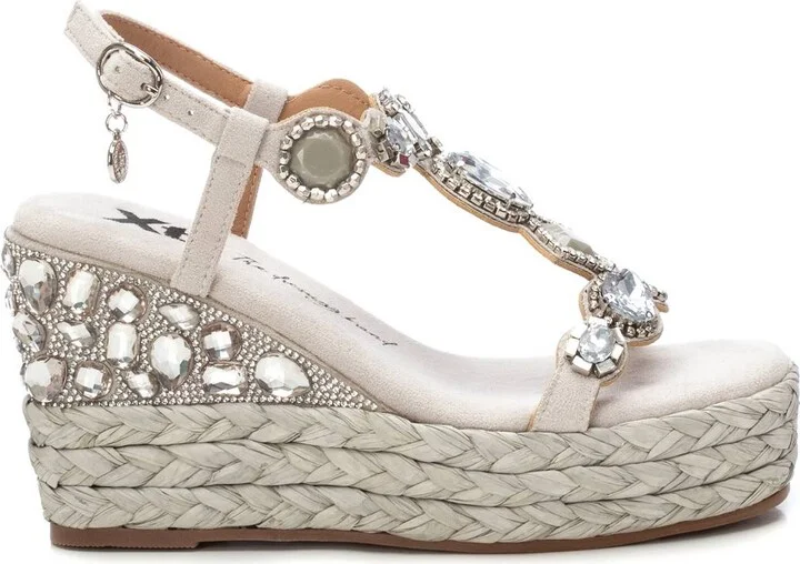 Women's Jute Wedge Sandals By XTI
