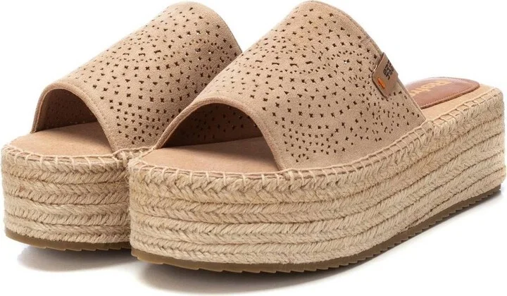 Women's Jute Wrapped Platform Sandals Refresh By Xti - Image 5