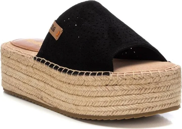 Women's Jute Wrapped Platform Sandals Refresh By Xti - Image 6